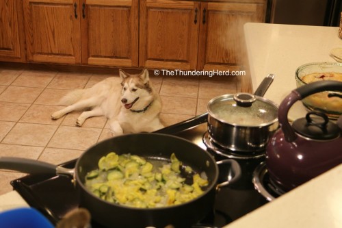supervised cooking
